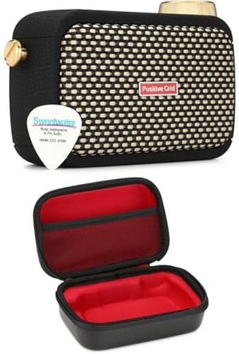 Positive Grid Spark GO Ultra-Portable Smart Guitar Amp and Bluetooth Speaker with Carrying Case