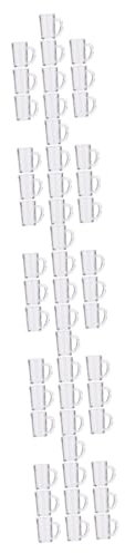 HEMOTON 5 Sets Miniatur-bierkrüge-Set Simulierte Bierbecher Für Häuser Mini-Dekorationen Für Foto-Requisiten 10 Stück * 5
