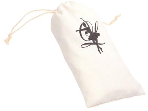 TOGEVAL Ballettschuhtasche Canvas Mit Kordelzug Robuster Aufbewahrungsbeutel Für Tanzschuhe Faltbar Stauraum Für Spitzenschuhe Tanzbeutel Für Damen Und Mädchen