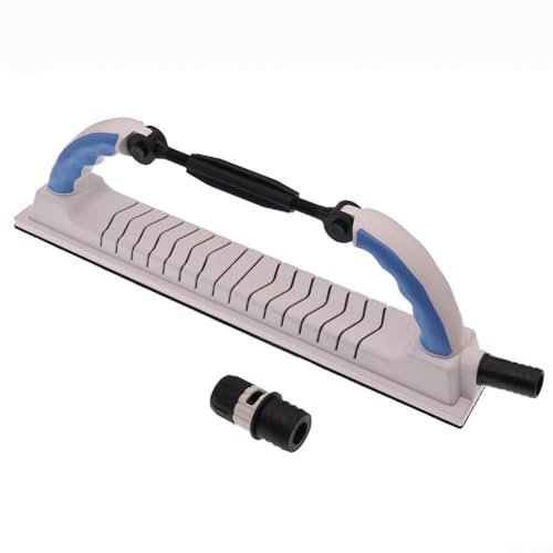 Bloque de lijado manual, tabla de pulido y cepillado manual ajustable, utilizada para pulir paredes, pulir productos de madera y encerar automóviles (15.74 x 2.75 pulgadas)