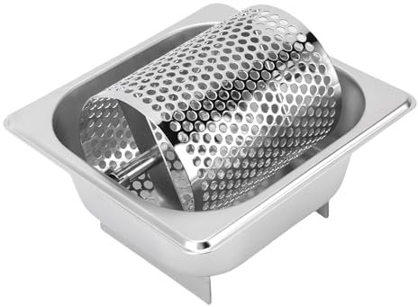 VELATEMOR Roue de Beurre en Acier Inoxydable, Rouleau D'écologisation de Beurre pour Grill de Camping Barbecue