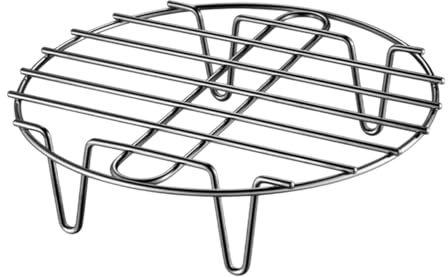 Bandeja de cocción al Vapor de Acero Inoxidable | Parrilla Aislante del Calor | Inserto de Vapor Resistente al Calor para mariscos, Carne, pastelería, Hornear, Hornear, Hornear, Hornear