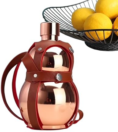 Bottiglia D'Acqua A Forma Di - Bollitore Portatile In Acciaio Inossidabile Da 1000ml,D'Acqua A Forma Di - Per Esterno Giardino Cortile Campeggio Picnic Passeggiate Stadio Estate Uffici Scuola