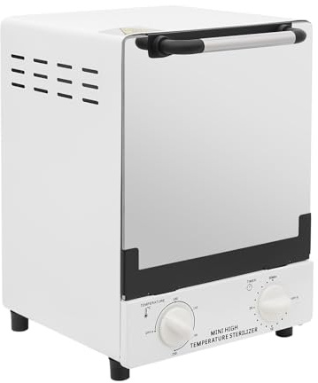 Stérilisateur à air chaud désinfectant 1000 W 250 ℃ Stérilisateur à haute température 12L Stérilisateur avec minuterie Petit stérilisateur pour outils à ongles, outils de coiffure, salon de beauté