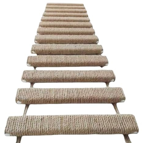 Kattbro - 100x25cm Kattstege | 40 Kitten Tassslipning Tillbehör | Inomhuskatter Klätterställning | För Husdjursföräldrar Tränare Djurälskare Kontor Lägenhet Sovrum Vardagsrum Studie Veter