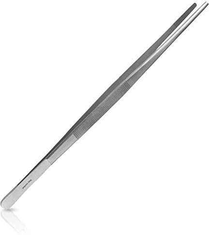 May – Pinzas técnicas rectas – 30 cm – Pinzas para modelismo – Pinzas para electricistas – Pinzas de acero inoxidable