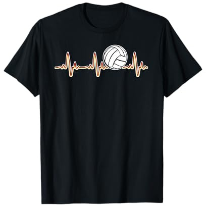 Herzschlag Volleyball Team Deutschland trikot Fan Geschenk T-Shirt