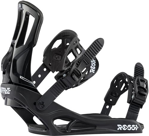Rossignol – Fijaciones de Snowboard Battle B&w XL para hombre, color negro, talla única, color negro
