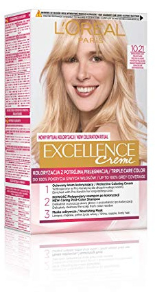 L'Oréal Paris Excellence 10.21 Haarfarbe - Sehr Helle Perle Blond