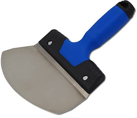 DEWEPRO Raschietto per secchi - Paletta per secchi - Spatola ricurva - eccellente per rimuovere lo stucco dai secchi