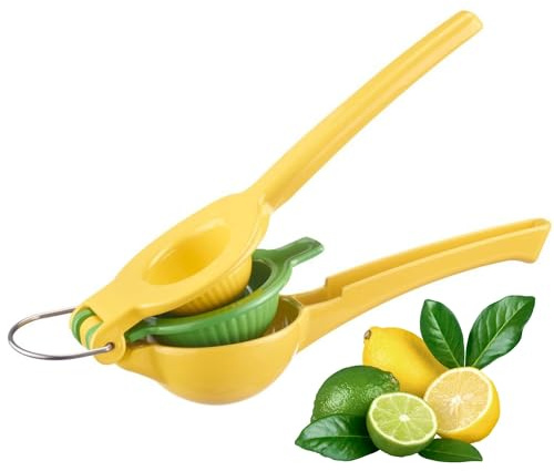 Westmark Zitruspresse 2 in 1 – Effizientes Entsaften mit der praktischen Handpresse, ideal für Cocktails mit Limettensaft oder eine heiße Zitrone – Aluminium
