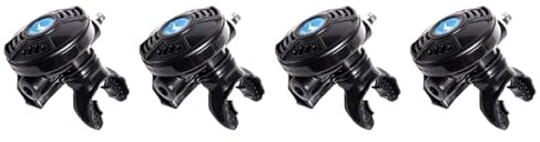 Goorvoucs 4X Tauchen Tauchen 2. Stufe Atemen Regler Professioneller Unterwasser Tauchen Oktopus Atemen Regler Zubehör-Schwarz