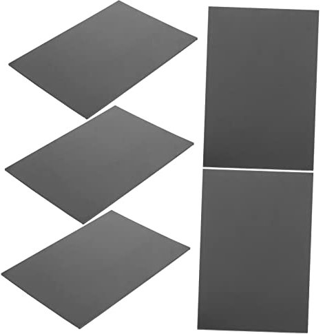 SEWACC Rechteckige Magnetpatches Mit Selbstklebender Rückseite 5er-Pack Flexible Magnetfolien Für Zuhause Und Büro