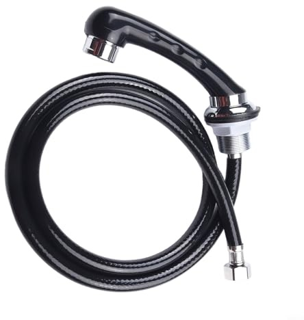 Manguera práctica para peluquerías, larga y flexible, atención al detalle, manguera de lavabo de salón, cabezal de pulverización de grifo de limpieza de peluquería