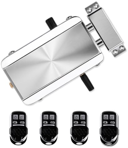 Cetfuro Tuya Wifi Control Remoto Inteligente Cerradura de Puerta Cerradura InaláMbrica Bluetooth Cerrojo Invisible Cerraduras Ocultas Sin Llave