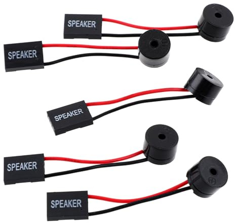 Mozeat Lens 5 PCS Motherboard Speaker Mini PC Computer Case Speakers Computer Casemini Speakers PC Motherboard Internal Speaker Bios Alarm Buzzer