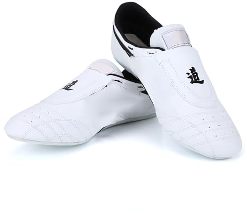 Mrisata Unisex Taekwondo-skor, Sportboxning Kung Fu Taichi Sneakers för Män Lätta Andningsbara Träningsskor, Idealiska för Kampsport, Kickboxning, Karate och Sparring