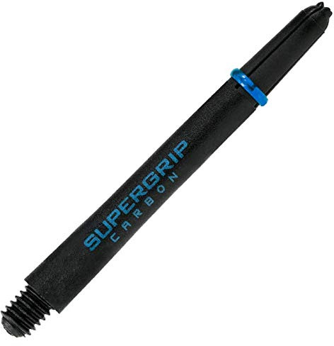 Harrows Supergrip Carbon Shafts - Verschiedene Ausführungen, 1 Set = 3 Stück (Aqua, Midi - INT)