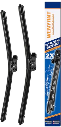 Wenyant 22/22 Windshield Wipers Compatible with VW VOLKSWAGEN Beetle 2019 2018 2017 2016 2015 2014 2013 2012 Front Wiper Blades for My Car Original Equipment Automotive Replacement (Set Of 2)