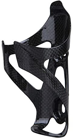 Flaschenhalter Fahrrad Fahrradflasche Halter Kohlefaser Ultralight Mountain Road Fahrrad Wasser Flaschenhalter Käfige Fahrradständer Radfahren Fahrradzubehör Fahrrad Flaschenhalter (Size : Glossy bla