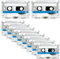 10 unidades de cassettes de audio: 60 min Audio Cassette Empty Cassette Tapes, vacíos de audio para casetes de música, casetes de audio silenciosos para conferencias, seminarios grabaciones diarias