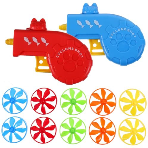 BESPORTBLE Juguetes para Entrenar Gatos 2pcs Platillos Voladores Juegos De Persecución Diseño Seguro