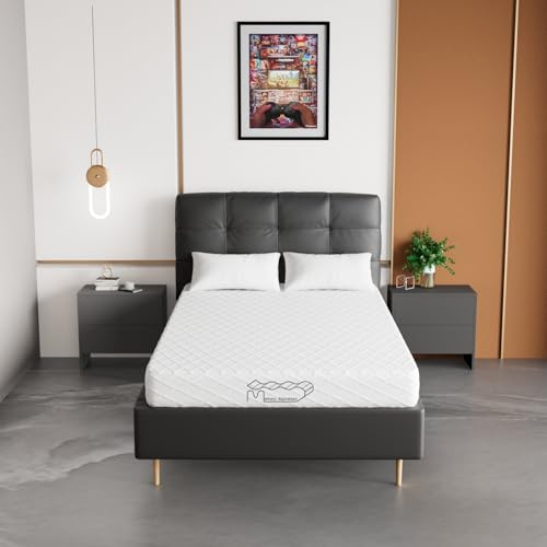 Memory Matratzen Matelas 120x200cm 16 cm de Hauteur, Matelas en Mousse Froide, Niveau de fermeté H2&H3, Soutien 7 Zones et Rebond Rapide, Matelas Enfant/étudiant (120x200x16cm)