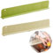 2 PCS Silicone Sink Splash Guard, Sink Water Splash Guard, Kitchen Sink Splash Guard, 40cm with Suction Cups, 2 Pack (Green + Beige), Flexible and Reusable Water Barrier for Kitchen and Bathroom