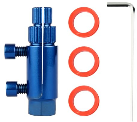 lasuroa Extractor de Tuberías Rotas, Herramienta Extraer Roscas Válvulas Grifo Rotas Kit Herramienta para Extraer Roscas con Llave y 3 Rollos Cinta Adhesiva para Tuberías de 1/2 y 3/4
