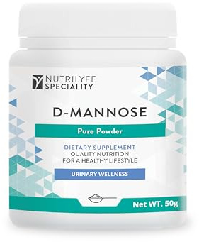 NUTRILYFE D-Mannose 50 gram (1.76 oz) Powder