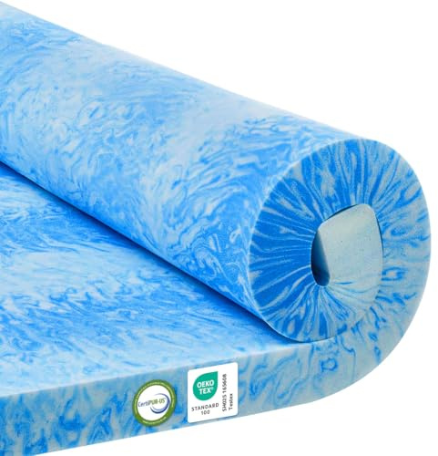 MKS Dream bäddmadrass 220 x 200 madrassstoppare, gelskum, 5 cm H3 H4 | anpassar sig till kroppen, perfekt för boxvår och gästsäng, behagligt sval på sommaren, för vilsam sömn