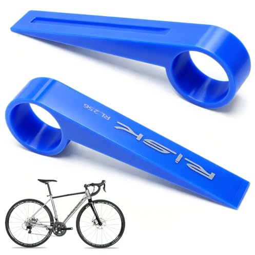 2 PCS Bike Piston Press Tool Parallel Retracting Repair Tools Made of Plastic Brake Caliper Rewind Tools for Road Bike MTB Brake Calipers,16.2mm Width(Blue)