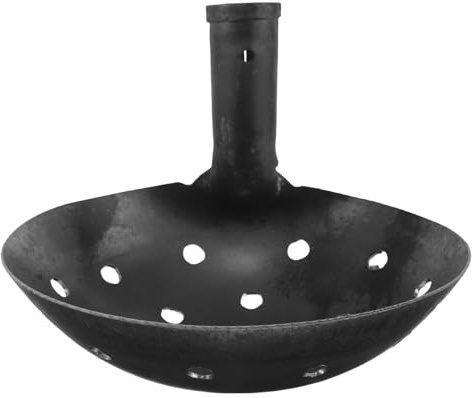 Toyvian Mestolo in Ferro per Pulizia Grondaie e Rimozione Fanghi 17 CM con Impugnatura Ergonomica Pala Multiuso per Giardino e Drenaggio Agricolo Attrezzo Resistente per Manutenzione