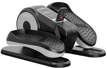 Máquina Elíptica Silenciosa Debajo del Escritorio con Pantalla LED, Control Remoto, Entrenamiento Y Conducción Eléctrica, Ejercitador De Piernas Elipse Alivia La Fatiga