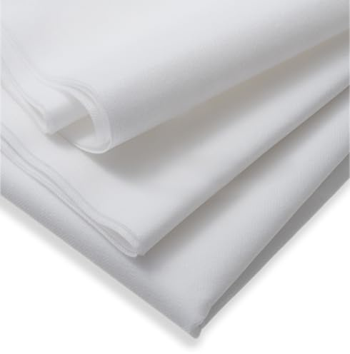 IPEA Tessuto non Tessuto Bianco TNT da 70g/m2 – [ TESSUTO TNT PESANTE ] - 4 x 1,5 METRI – Made in Italy – Tessuto Multiuso per Cucito, Fodere, Borse, Cuscino, Materassi, Giardino, Piante