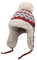 YJZQ Mütze Damen Strickmütze mit Kunstpelz Bommel Wintermütze Warm Winddichte Verdickte Skimütze Doppellagig Gefütterte Beanie Mütze Kunstpelz
