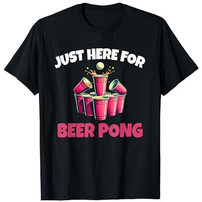 Bierpong-Trinken, College-Party, Beerpong T-Shirt