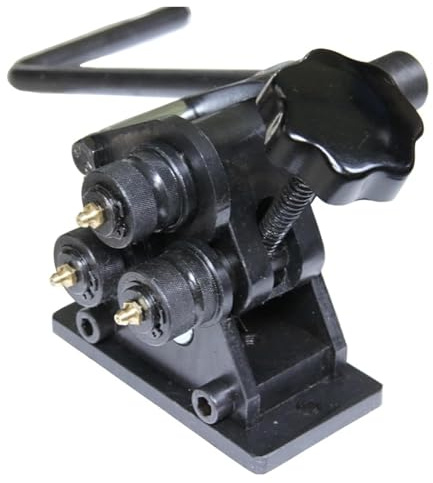 DRAUXI Ringrollenbieger, 3-Zoll-Handrollenbieger, Handrollenbieger aus Stahlblech Multifunktional