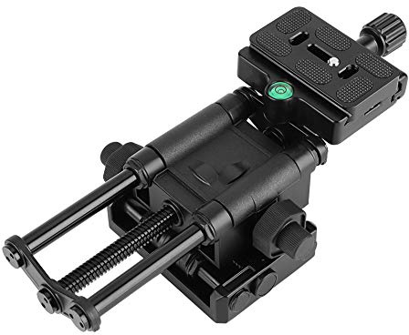 Cryfokt Soporte Macro DSLR con Control Deslizante de Riel de Enfoque VM-10 para Primeros Planos y Nuevas Tomas Afinadas, 1 Unidad