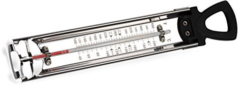 Patisse 02139 Azúcar Termómetro acero inoxidable, Negro, 20.0 X 2.0 X 1.0 cm