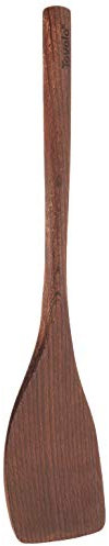 Tovolo 81-29279 Spatule coudée en bois d'olivier, Bois dense, Toasted Beechwood, Taille unique