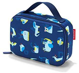 reisenthel thermocase kids OY4066 abc friends blue – Isoliertes Etui mit 1,5l Volumen – Schützt Kosmetika, Lebensmittel & Co. vor Wärme und Schmutz – B 20 x H 14 x T 6,5 cm