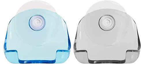 Saugnapf Rasierer Rack,Rasier Saugnapf,Rasierer Halterung,Rasiererhalter Saugnapf,Rasierhalter Dusche Saugnapf,Saughalter Rasierer,Duschhalterung Rasierer,Halter Rasierer,Rasier Dusche (Blau+Grau)