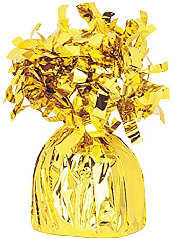 Unique- Poids à Ballon-Couleur Or Classique-1 Pièce (Lot de 1), 49370, Gold