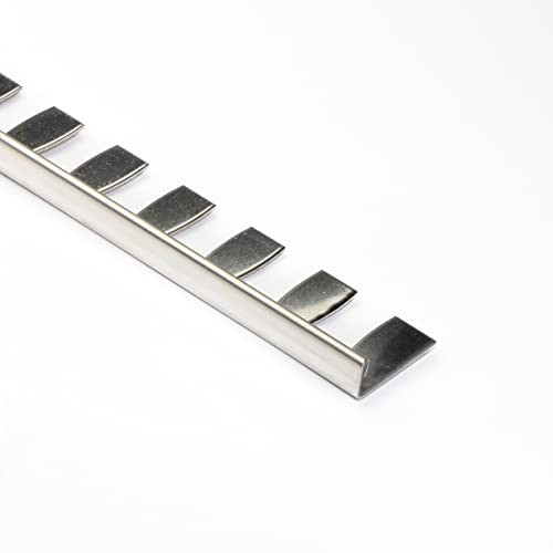 Fuchs Design biegsames Winkelprofil Edelstahl glänzend, 10 mm x 250 cm
