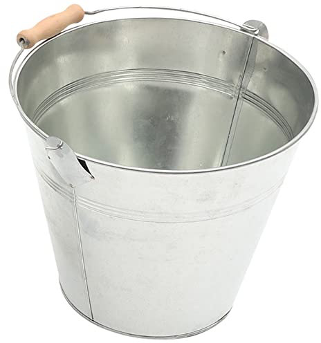 Healeved Secchio Metallo per Cenere Secchiello per La Cenere Mini Secchiello per La Cenere in Metallo Contenitore per La Cenere Carbone