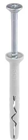 SMN - Nageldübel Senkkopf Schnellmontagestift Dübel aus Nylon Ø 6-8 mm Länge 40-160 mm