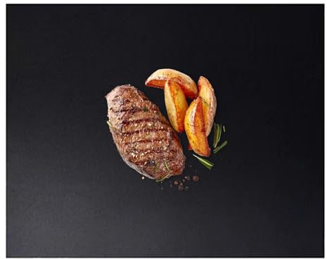Gkumgwo Grillmatten für Outdoor-Grill, Backmatte, Grillzubehör, wiederverwendbar, 39 x 33 cm, hitzebeständig für Holzkohle und Elektrogrill