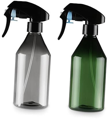 BELLIFFY Botella Pulverizadora de Agua de Plástico 300ml Pet Verde