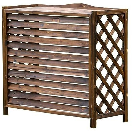 Housse de protection de fenêtre extérieure pour climatisation cachée, poubelle, décoration de plantes de jardin, protection de climatisation et pompe à chaleur
